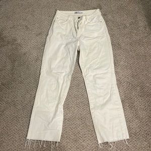 Zara white pants